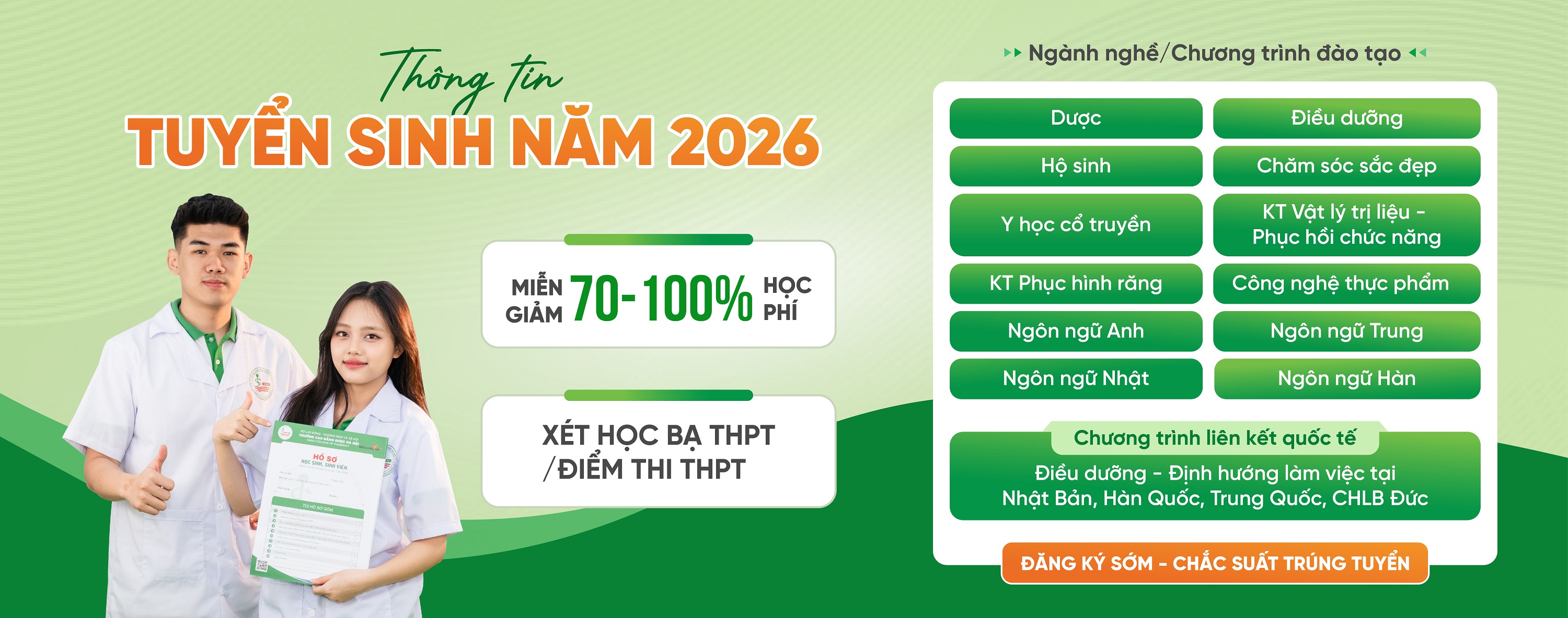 Tuyển Sinh Chính Quy 2026