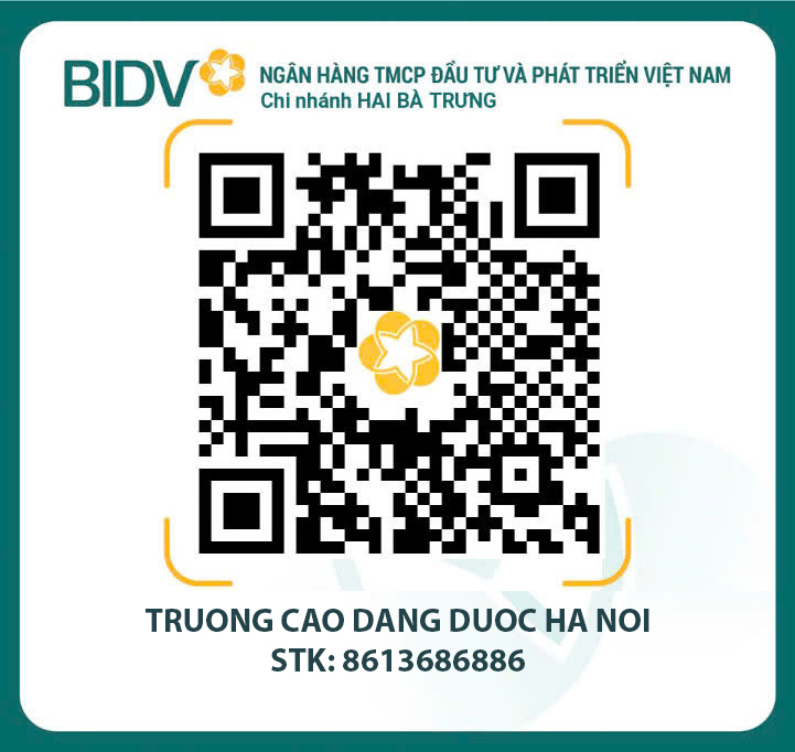 QR Code nộp lệ phí BIDV