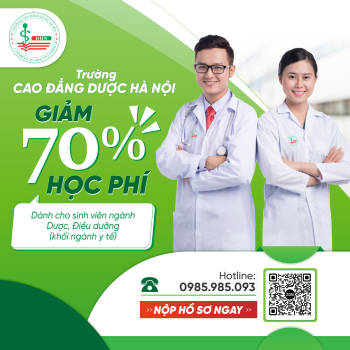 Miễn giảm 70% học phí Ngành Dược và Ngành Điều dưỡng hệ Cao đẳng