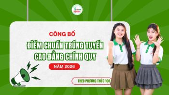 Thông báo điểm chuẩn trúng tuyển Cao đẳng chính quy năm 2026 Trường Cao đẳng Dược Hà Nội