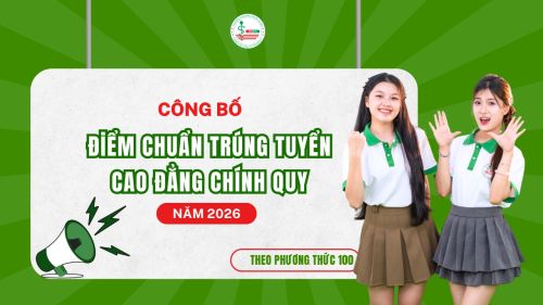 Thông báo điểm chuẩn trúng tuyển Cao đẳng chính quy năm 2026 Trường Cao đẳng Dược Hà Nội