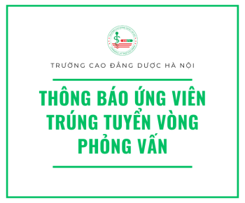 Thông báo ứng viên trúng tuyển vòng phỏng vấn và mời phỏng vấn vòng chuyên môn