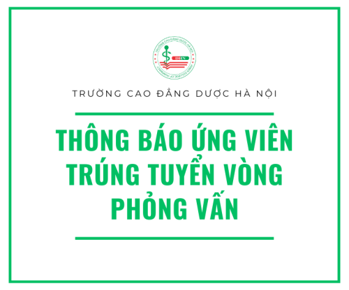 Thông báo ứng viên trúng tuyển vòng phỏng vấn và mời phỏng vấn vòng chuyên môn