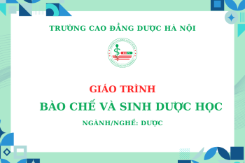 Giáo trình Bào chế và Sinh dược học