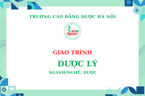 Giáo trình Dược lý