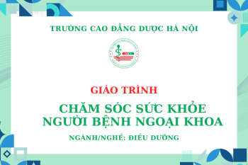 Giáo trình Chăm sóc sức khỏe người bệnh ngoại khoa