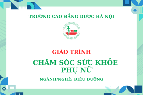 Giáo trình Chăm sóc sức khỏe phụ nữ
