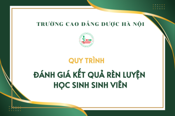 Quy trình đánh giá kết quả rèn luyện học sinh sinh viên