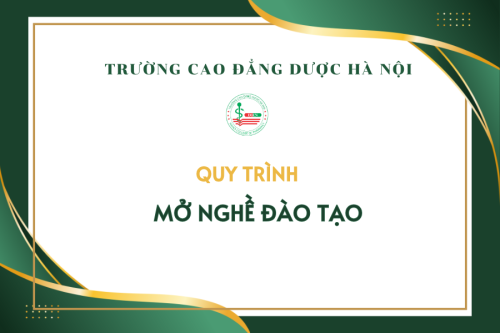 Quy trình mở nghề đào tạo