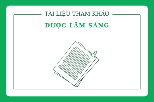 Tài liệu tham khảo Dược lâm sàng