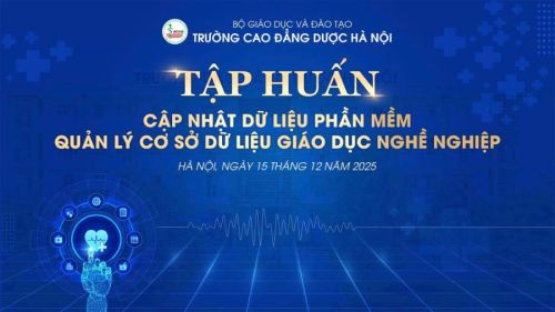 Tập huấn cập nhật dữ liệu phần mềm quản lý cơ sở dữ liệu giáo dục nghề nghiệp