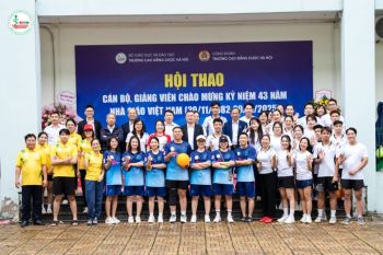 Thầy cô Cao đẳng Dược Hà Nội hết mình trong Hội thao cán bộ, giảng viên 2025