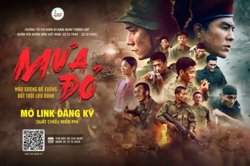 Đoàn Trường Cao đẳng Dược Hà Nội tổ chức chiếu phim điện ảnh “Mưa Đỏ” miễn phí