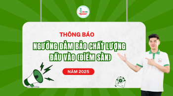 Trường Cao đẳng Dược Hà Nội công bố ngưỡng đảm bảo chất lượng đầu vào (điểm sàn) năm 2025