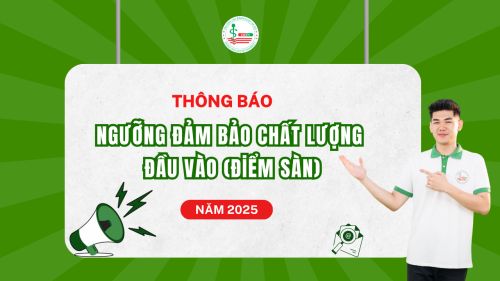 Trường Cao đẳng Dược Hà Nội công bố ngưỡng đảm bảo chất lượng đầu vào (điểm sàn) năm 2025
