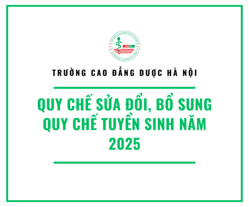 Quy chế sửa đổi, bổ sung Quy chế tuyển sinh năm 2025