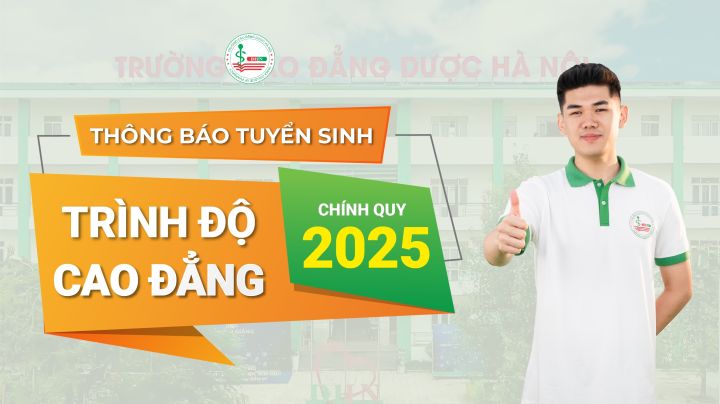 Thông báo tuyển sinh trình độ Cao đẳng chính quy năm 2025