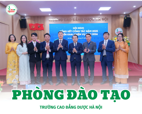 PHÒNG ĐÀO TẠO - TRƯỜNG CAO ĐẲNG DƯỢC HÀ NỘI