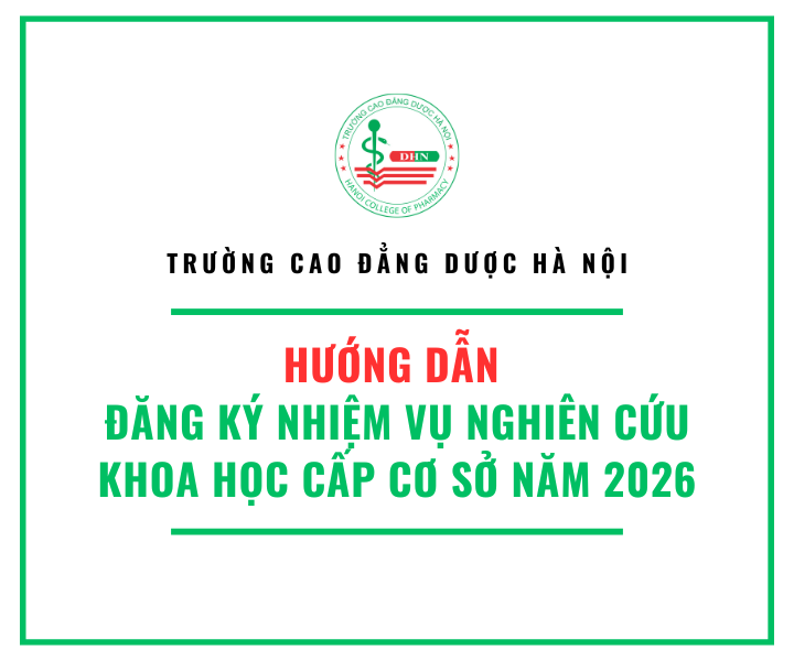 Hướng dẫn đăng ký nhiệm vụ nghiên cứu khoa học cấp cơ sở năm 2026