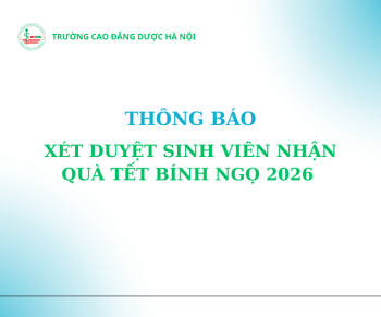 Thông báo xét duyệt sinh viên nhận quà Tết Bính Ngọ 2026