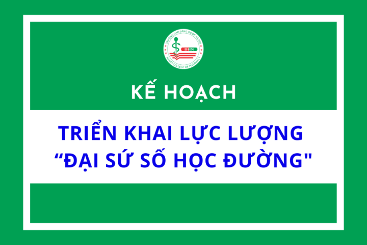Kế hoạch triển khai lực lượng “Đại sứ số học đường