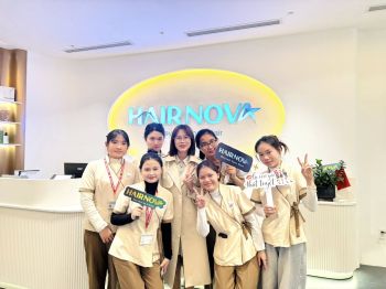 Sinh viên ngành Chăm sóc sắc đẹp trường Cao đẳng Dược Hà Nội chính thức bắt đầu kỳ thực tập thực tế