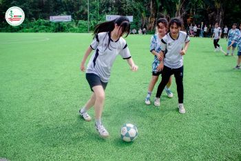Kết thúc vòng bảng bóng đá nữ đầy kịch tính và cảm xúc của sinh viên Trường Cao đẳng Dược Hà Nội