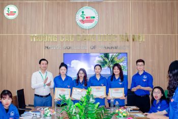 Hội nghị Tổng kết công tác Tháng thanh niên và triển khai chiến dịch Thanh niên tình nguyện hè 2024 của Trường Cao đẳng Dược Hà Nội