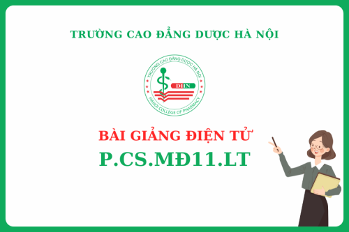 Bài giảng điện tử P.CS.MĐ11.LT