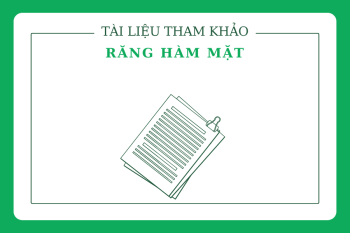 Tài liệu tham khảo Răng hàm mặt