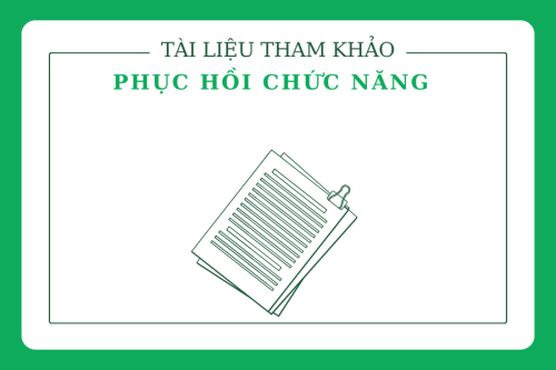 Tài liệu tham khảo Phục hồi chức năng
