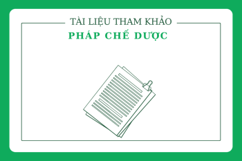 Tài liệu tham khảo Pháp chế Dược