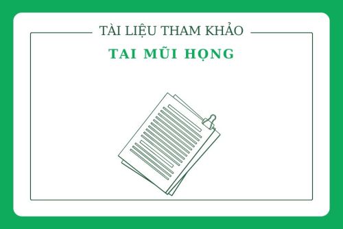 Tài liệu tham khảo Tai mũi họng