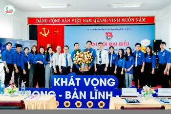 Đại hội đại biểu Đoàn TCNS Hồ Chí Minh Trường Cao đẳng Dược Hà Nội nhiệm kỳ 2024-2027