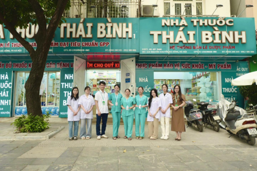 Sinh viên K9 ngành Dược rèn luyện kỹ năng thực tế tại Hệ thống nhà thuốc Thái Bình
