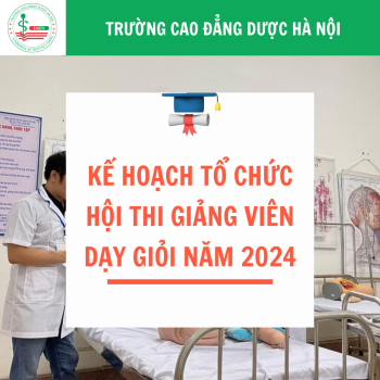 Kế hoạch tổ chức Hội thi Giảng viên dạy giỏi năm 2024