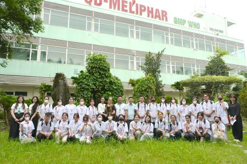 Sinh viên khóa 10 ngành Dược trải nghiệm thực tế tại Công ty cổ phần QD-Meliphar