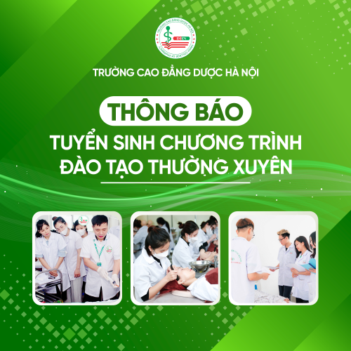 Thông báo tuyển sinh chương trình đào tạo thường xuyên và bồi dưỡng, cập nhật kiến thức