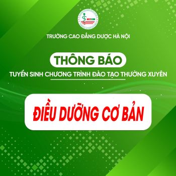 Thông báo tổ chức đào tạo thường xuyên Điều dưỡng cơ bản