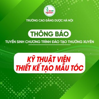 Thông báo tổ chức đào tạo thường xuyên Kỹ thuật viên Thiết kế tạo mẫu tóc
