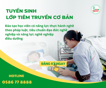 Tìm hiểu khóa Tiêm truyền ngắn hạn sẽ học những gì? 