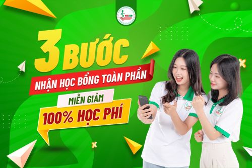 3 Bước nhận học bổng Khuyến tài miễn giảm 100% học phí tại Cao đẳng Dược Hà Nội