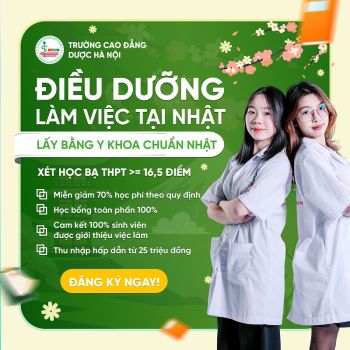Chương trình điều dưỡng làm việc tại Nhật Bản nhận học bổng 40 triệu đồng