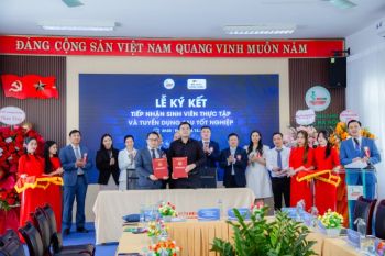 Ký kết hợp tác “Tiếp nhận sinh viên thực tập và tuyển dụng sau ra trường” với Công ty Cổ phần Dược phẩm FPT Long Châu
