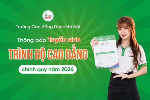 Thông báo tuyển sinh trình độ Cao đẳng chính quy năm 2026