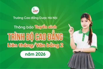Thông báo tuyển sinh Cao đẳng liên thông, cao đẳng văn bằng 2 năm 2026